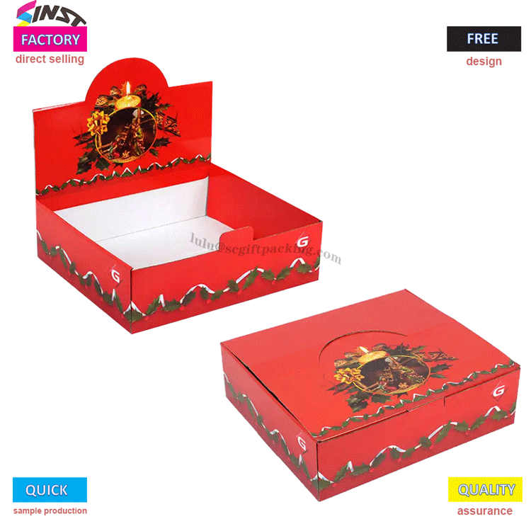 Suportul de afișare pentru desktop de Crăciun schema clasică de culori aprinde sentimentul de ceremonie festivă de pe desktop