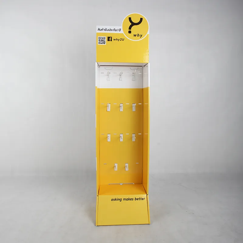 Care sunt sfaturile de cumpărare pentru personalizarea suportului de afișare din carton cu cârlige?