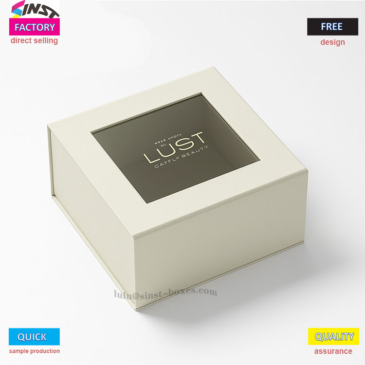 De ce cutia cadou magnetică pentru fereastră cu date încorporate este favorizată de mărcile de frumusețe și accesorii de peste mări?