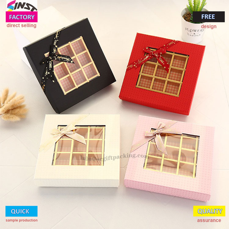 Square 25 Grid Grid Window Chocolate Cutie cadou